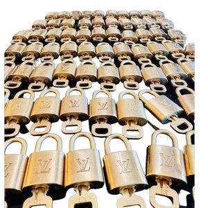 Louis Vuitton Gold Padlocks